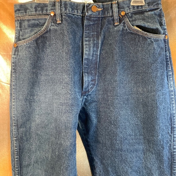 Wrangler Jeans Vintage Wranglers 3mwz 36 X 36 Measures 35 Waist X